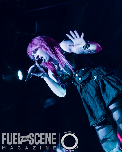 Raimee at The Fillmore Underground in Charlotte, NC. Photography by William Dibble of Panfocal Photography.
